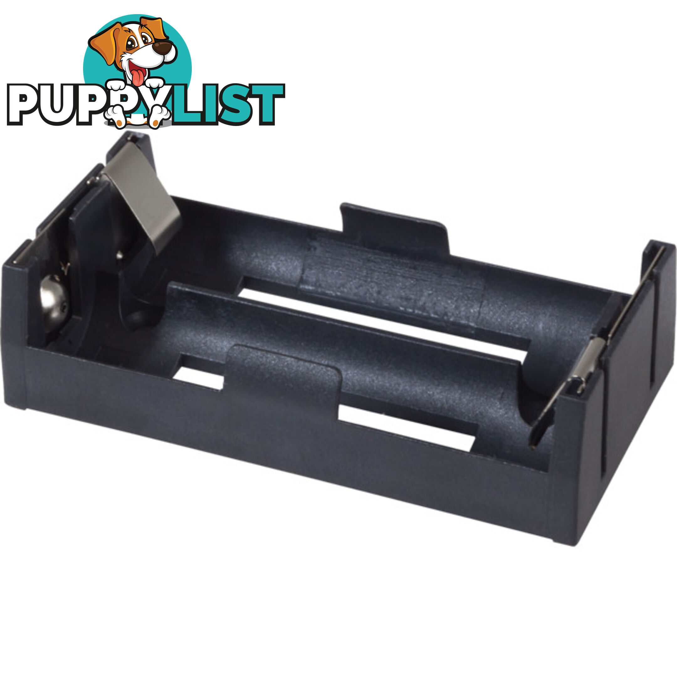 PH9207 DOUBLE 18650 BATTERY HOLDER 150MM LEAD