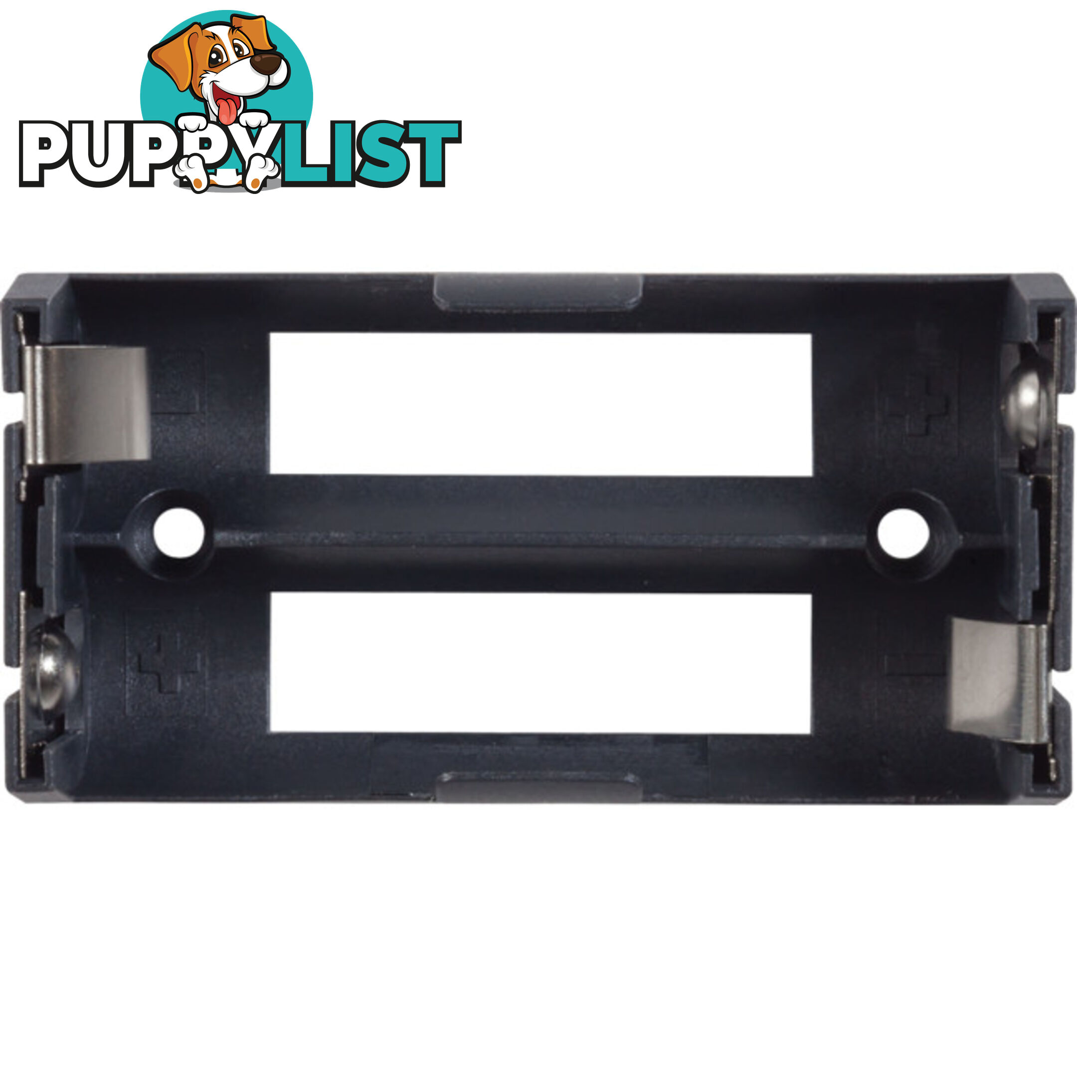 PH9207 DOUBLE 18650 BATTERY HOLDER 150MM LEAD