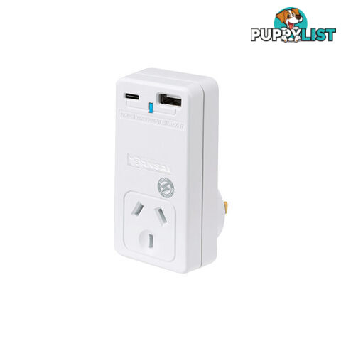 PAD301USB SURGE PROTECTOR WITH USB-C AND A