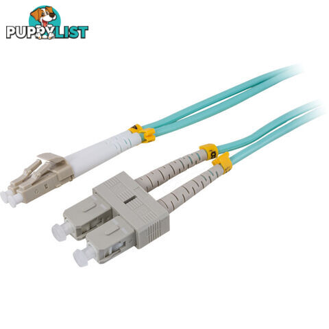 FP7770 2M FIBRE PATCH LEAD LC-SC OD 2.0MM DUPLEX 50/125 (OM4)