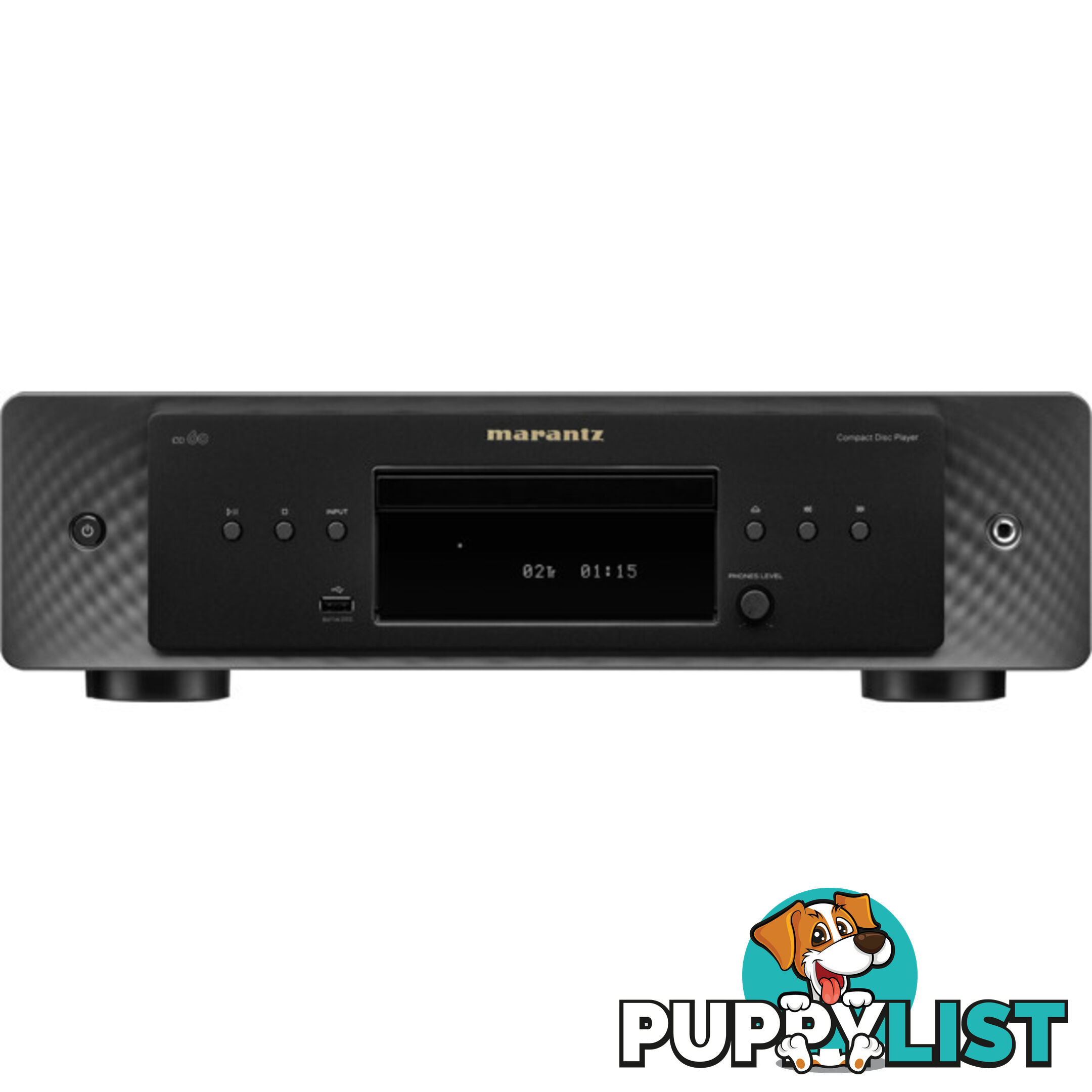 CD60B CD PLAYER HI-RES AUDIO USB SOURCES / CD 60 BLACK