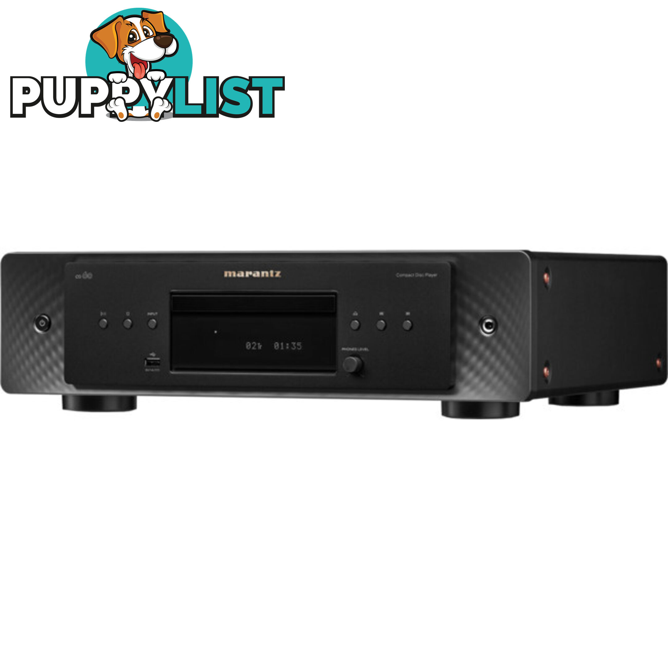 CD60B CD PLAYER HI-RES AUDIO USB SOURCES / CD 60 BLACK