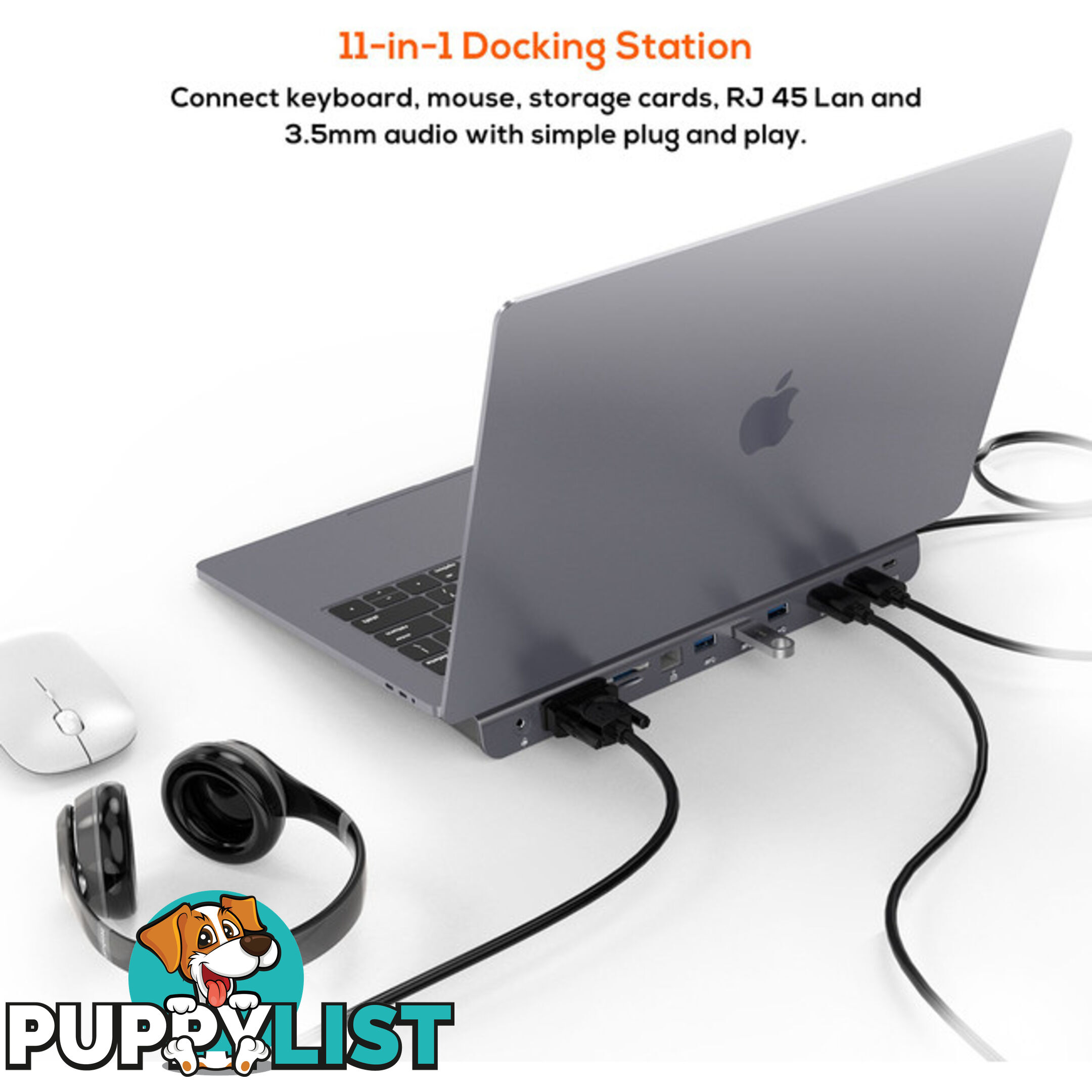 DOCKD11 USB-C 11-IN-1 MULTIPORT DOCK