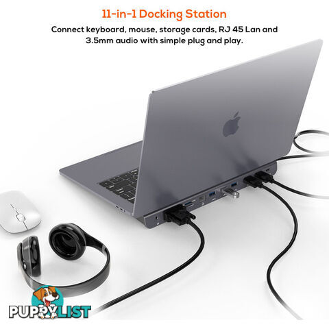 DOCKD11 USB-C 11-IN-1 MULTIPORT DOCK