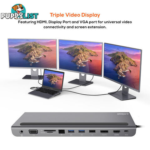 DOCKD11 USB-C 11-IN-1 MULTIPORT DOCK