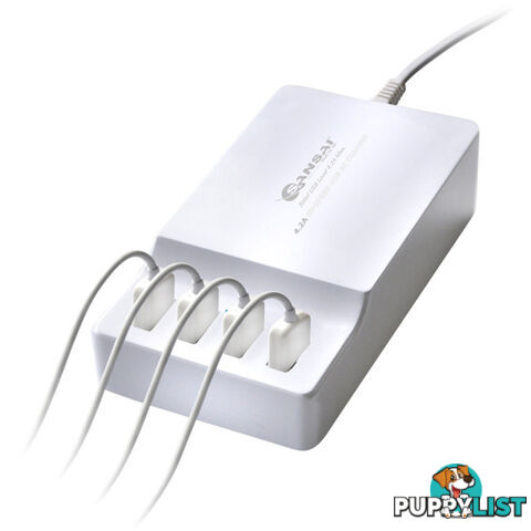 PAD4011AU 4 PORT USB CHARGING STATION 4.2A