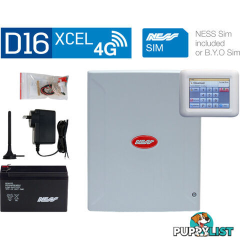 K-9323 D16XCEL NAVIGATOR WITH 4G SIM