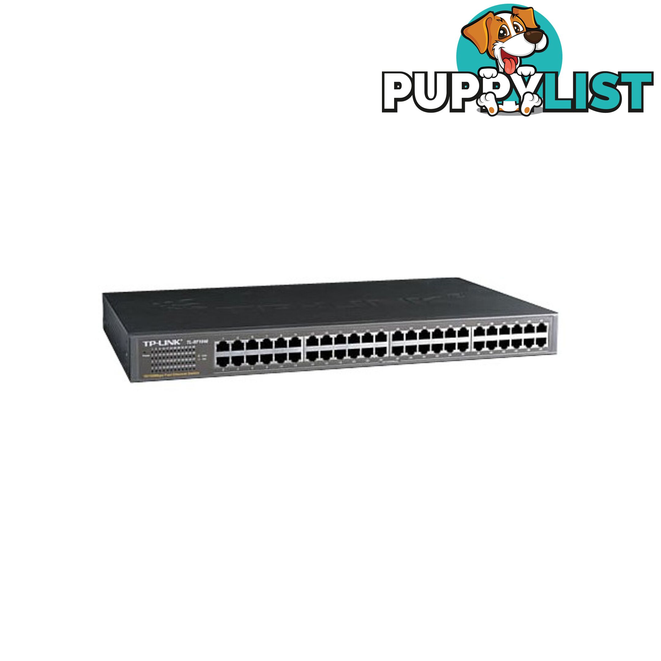 TLSG1048 48 PORT GIGABIT NETWORK SWITCH METAL RACK MOUNT 10/100/1000M