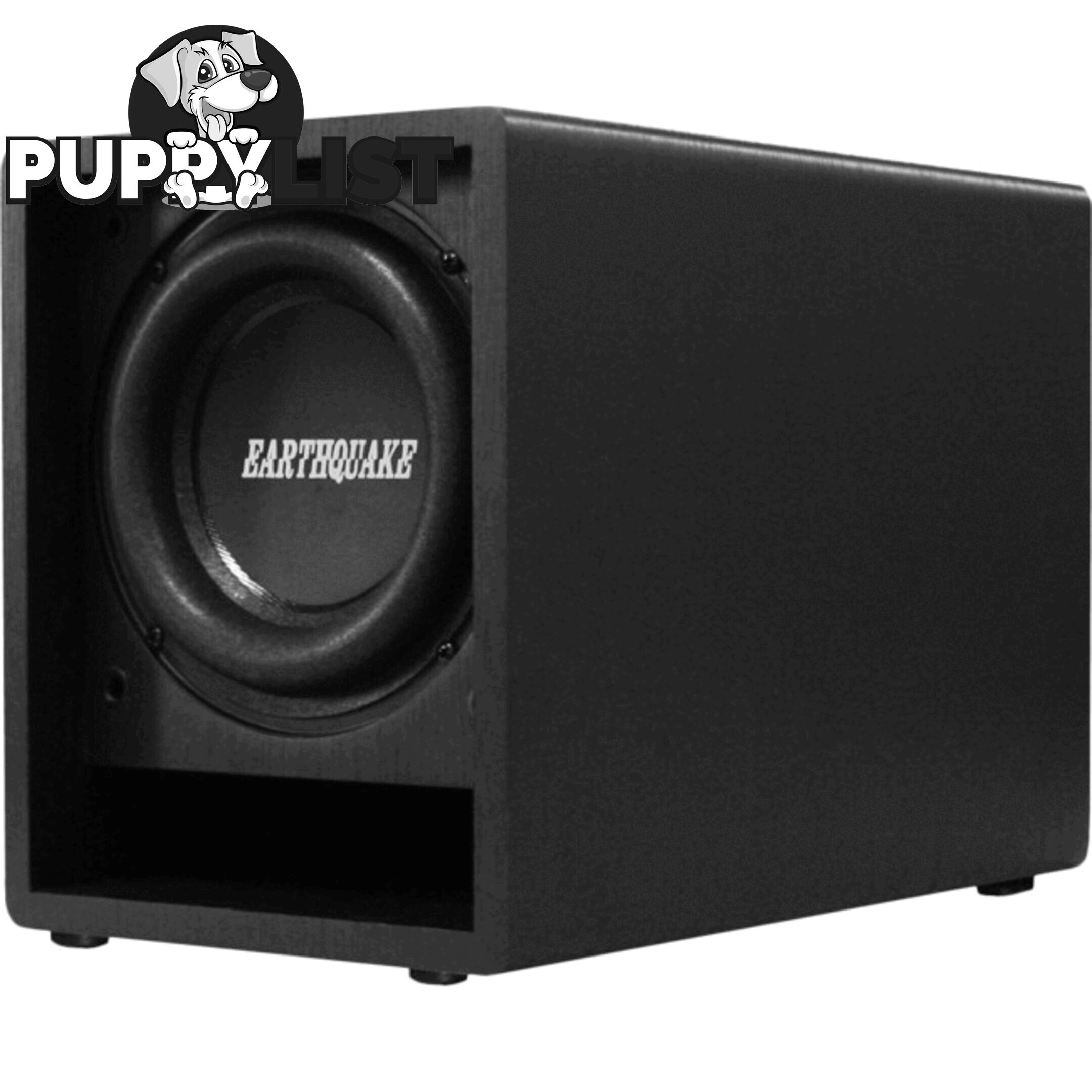 FF6.5 6.5" FRONT FIRING SUBWOOFER BLACK EARTHQUAKE