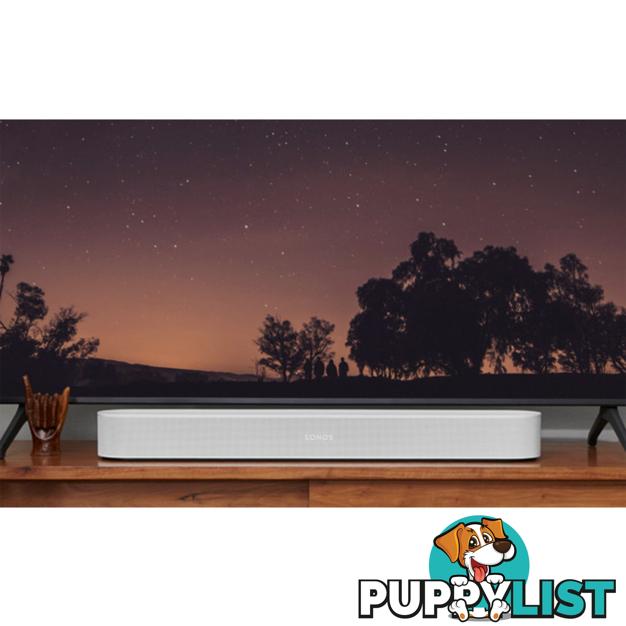 BEAM-WH WHITE BEAM SMART SOUNDBAR SONOS