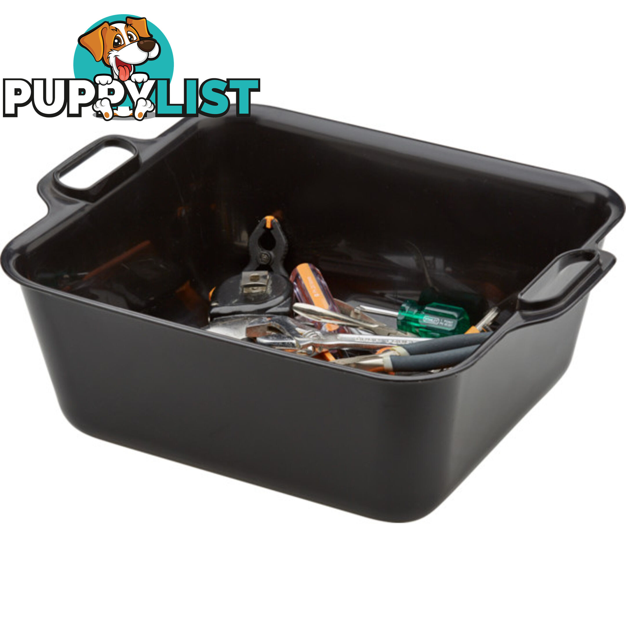 1H185BL STOR-TUB 9L BLACK 325MM-L X 318MM-W X 140MM-H