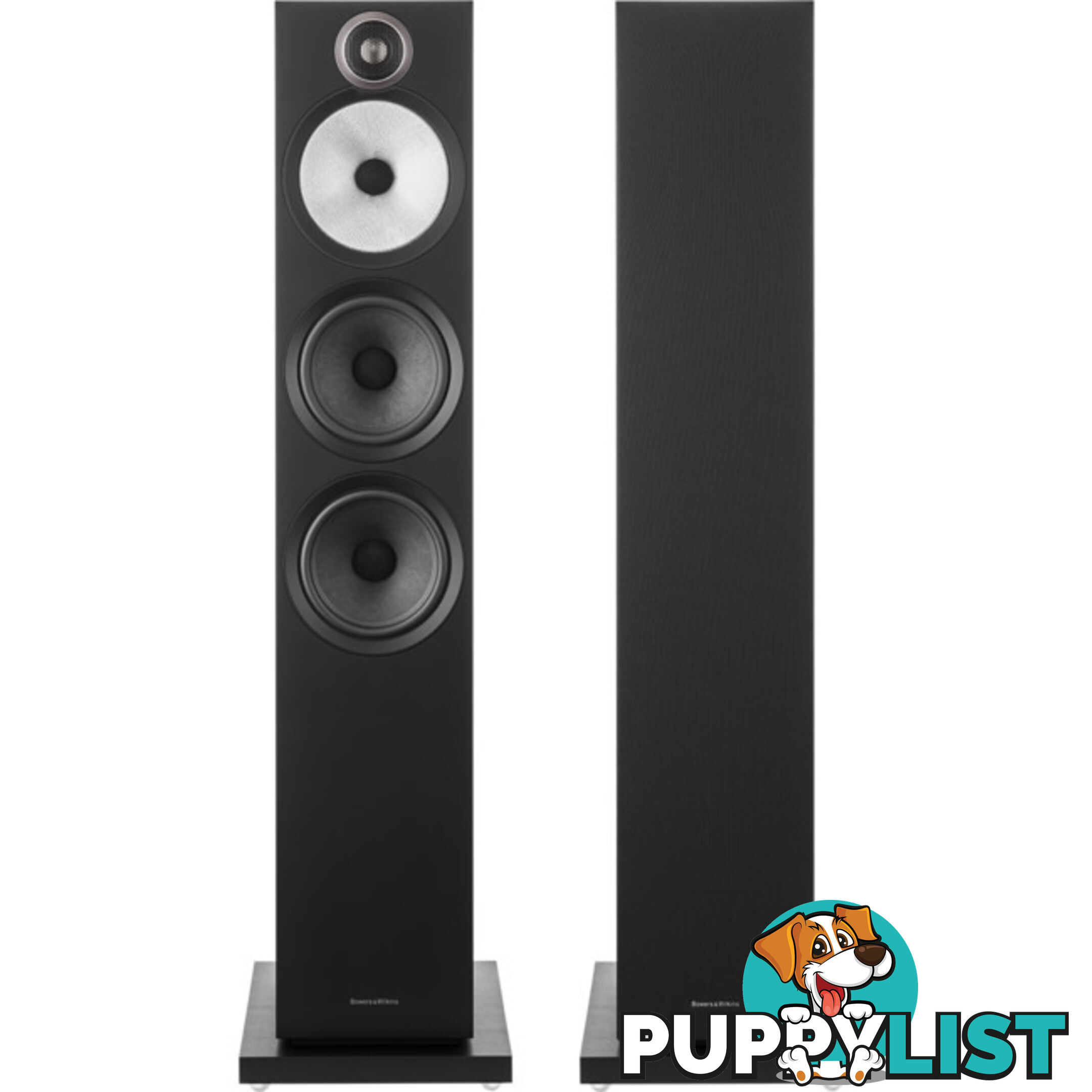 603S3B 3-WAY FLOORSTANDING SPEAKERS BLACK FINISH