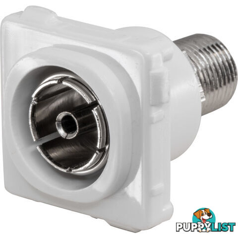 PK4642 PAL SOCKET TO 'F' SOCKET INSERT TO SUIT CLIPSAL