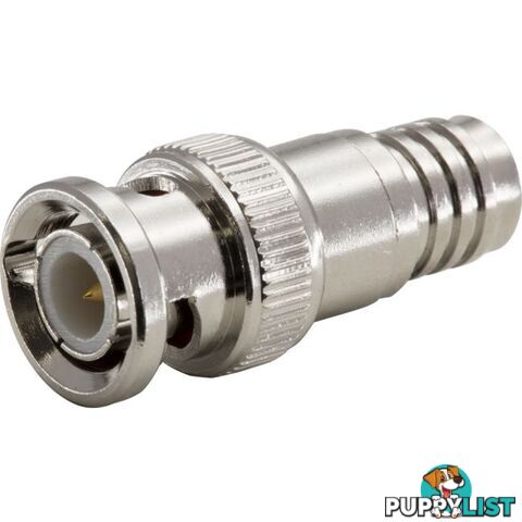 PG1044 BNC CRIMP PLUG TO SUIT RG6 ONE PIECE TYPE