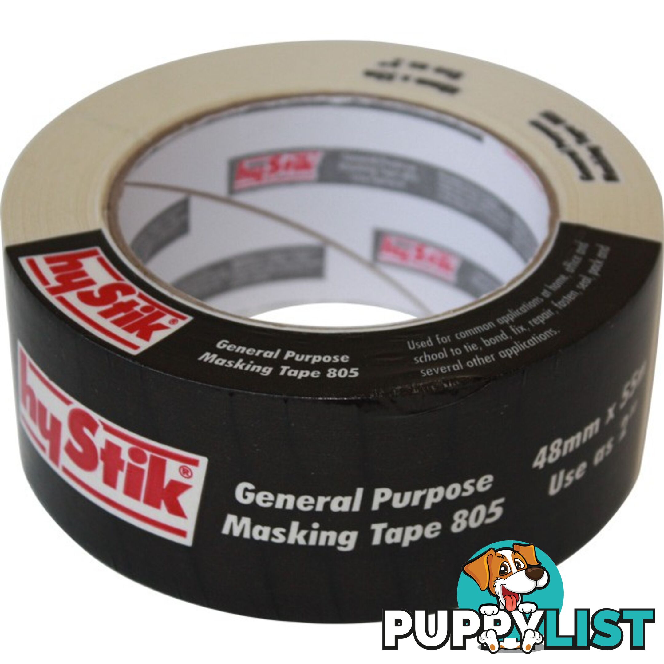 805MT48 GENERAL PURPOSE MASKING TAPE 48MM X 55MT ROLL