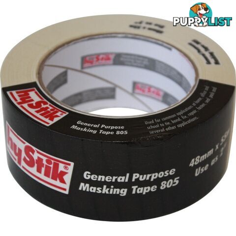 805MT48 GENERAL PURPOSE MASKING TAPE 48MM X 55MT ROLL