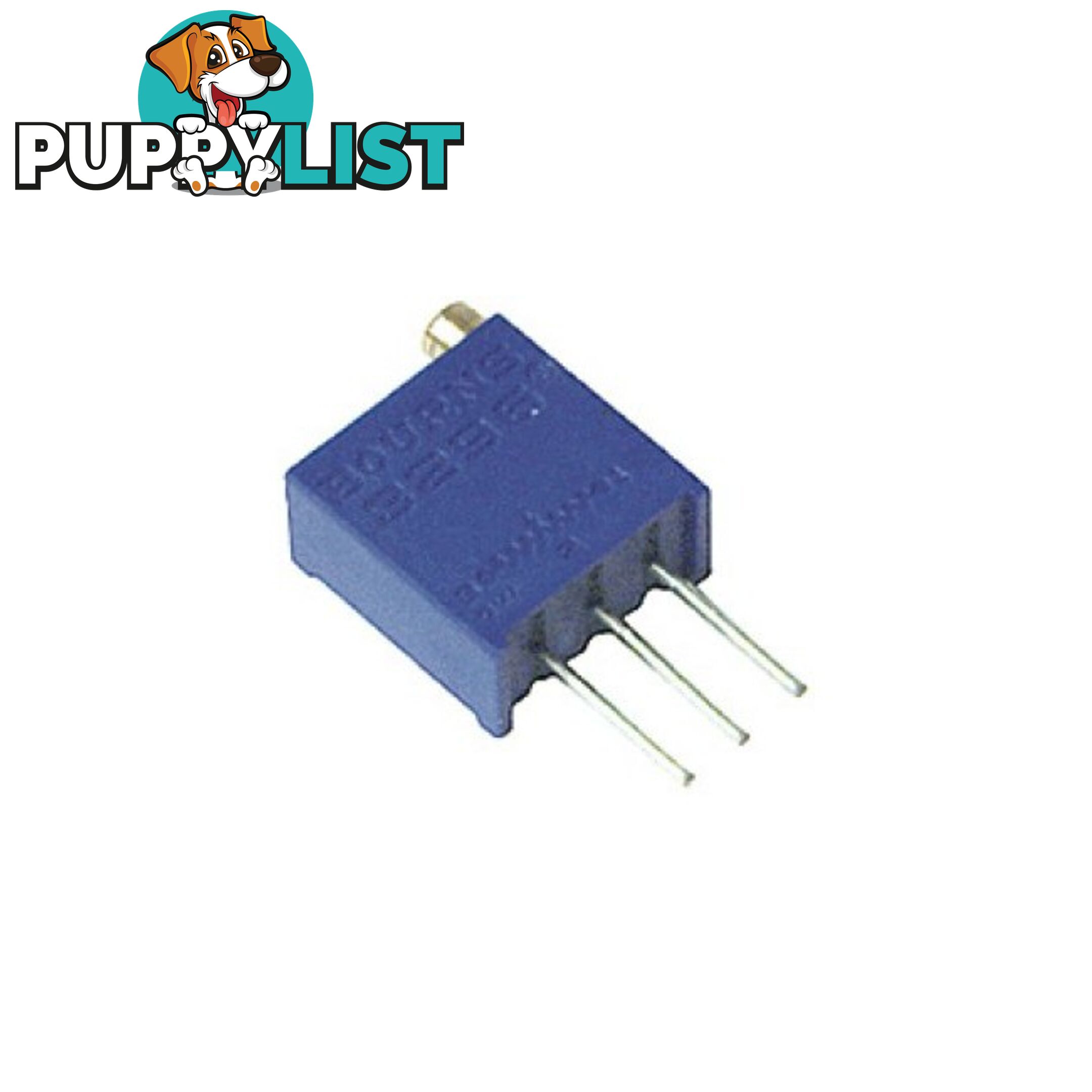 64W-500KB 500K 25 TURN TRIMPOT TRIM POTENTIOMETER