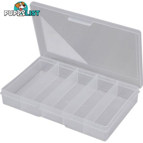 1H030 5 COMPARTMENT STORAGE BOX SMALL PLASTIC CASE