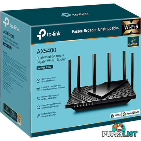 AX72 ARCHER AX5400 WIFI6 ROUTER