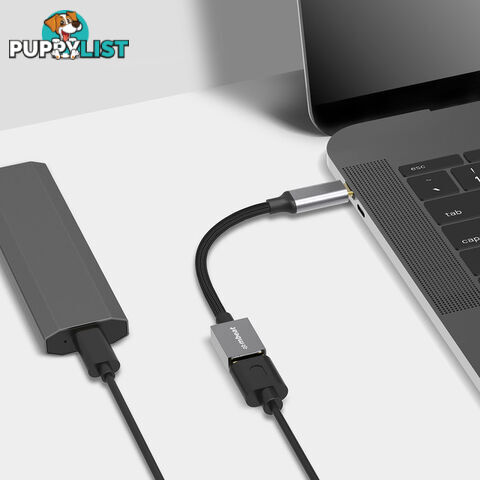 LC7992 USB-C TO USB3.0 LEAD - 15CM OTG TOUGHLINK