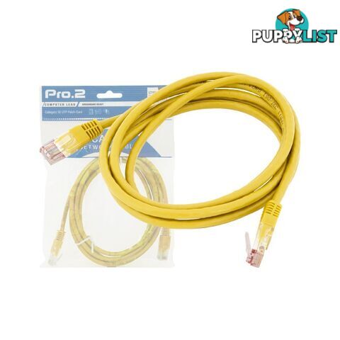 LC7151Y 3M YELLOW CAT5E PATCH LEAD PRO2