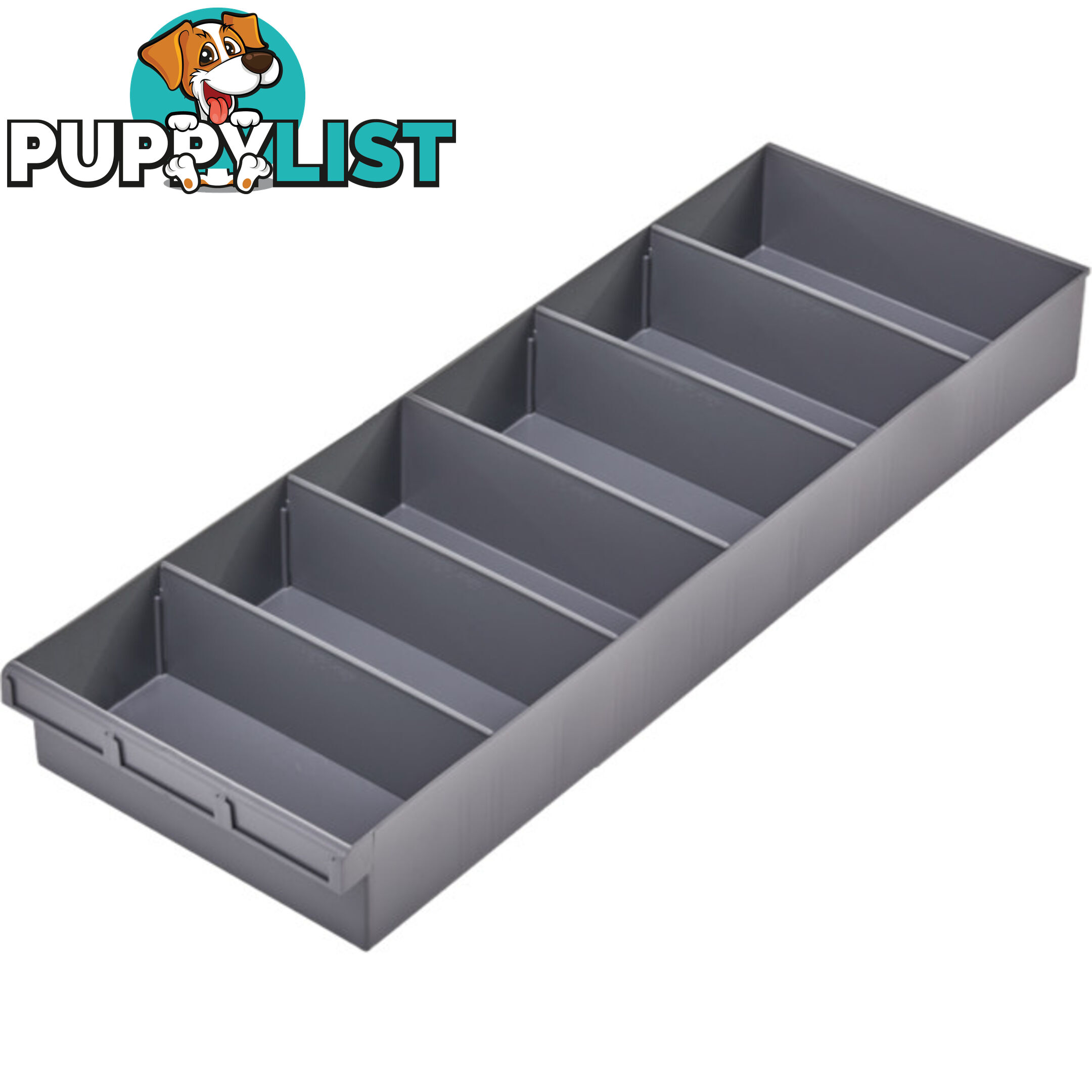 1H232 GREY 300MM SPARE PARTS TRAY 300 W X 600 D X 100MM H