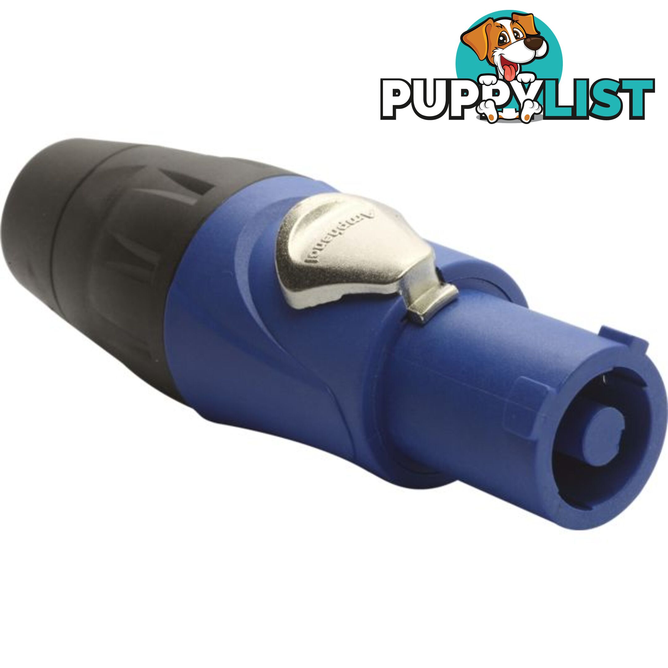 PD4020 25A 250VAC POWERCON CONNECTOR BLUE KEYED FOR POWER IN PUT