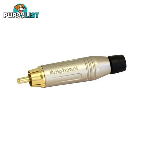 PD2959 RCA PLUG AMPHENOL BLACK