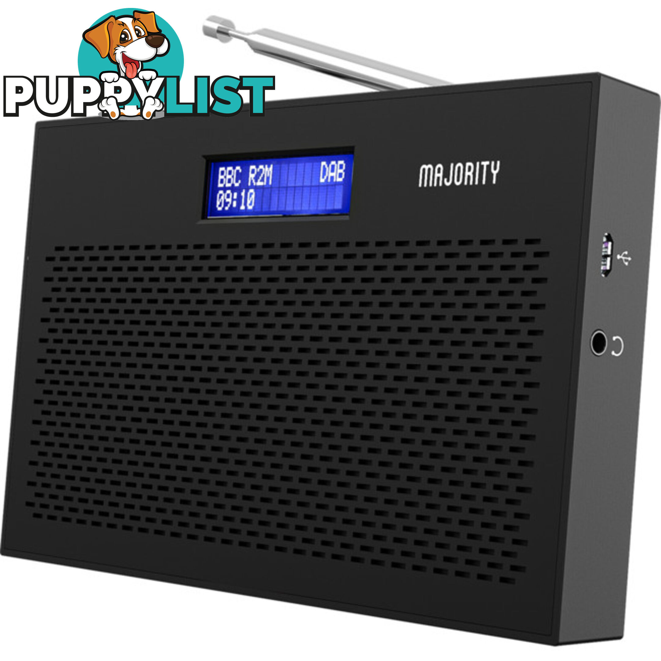 HISTONBLK HISTON COMPACT DAB & FM RADIO BLACK