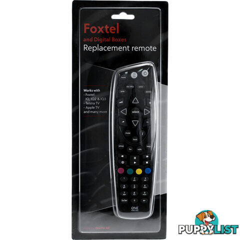 URC1669 F110 & F120 FOXTEL REPLACEMENT REMOTE