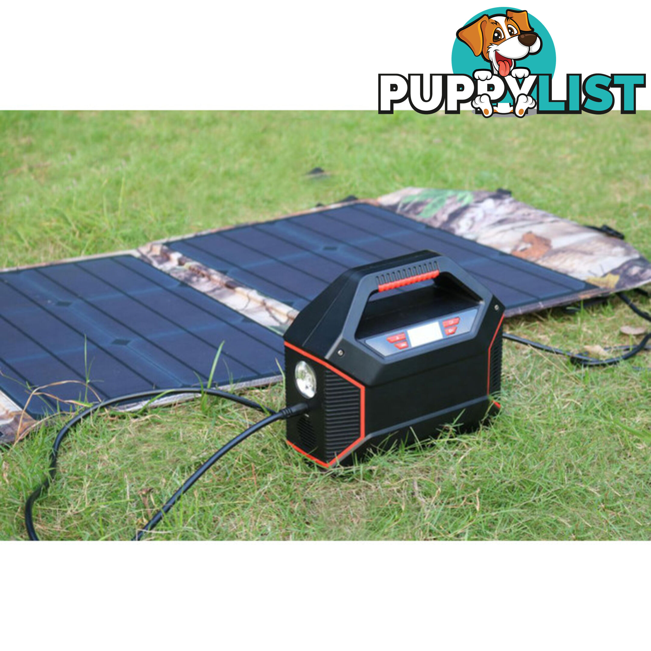 M8199A PORTABLE SOLAR POWER STATION 100W MPPT