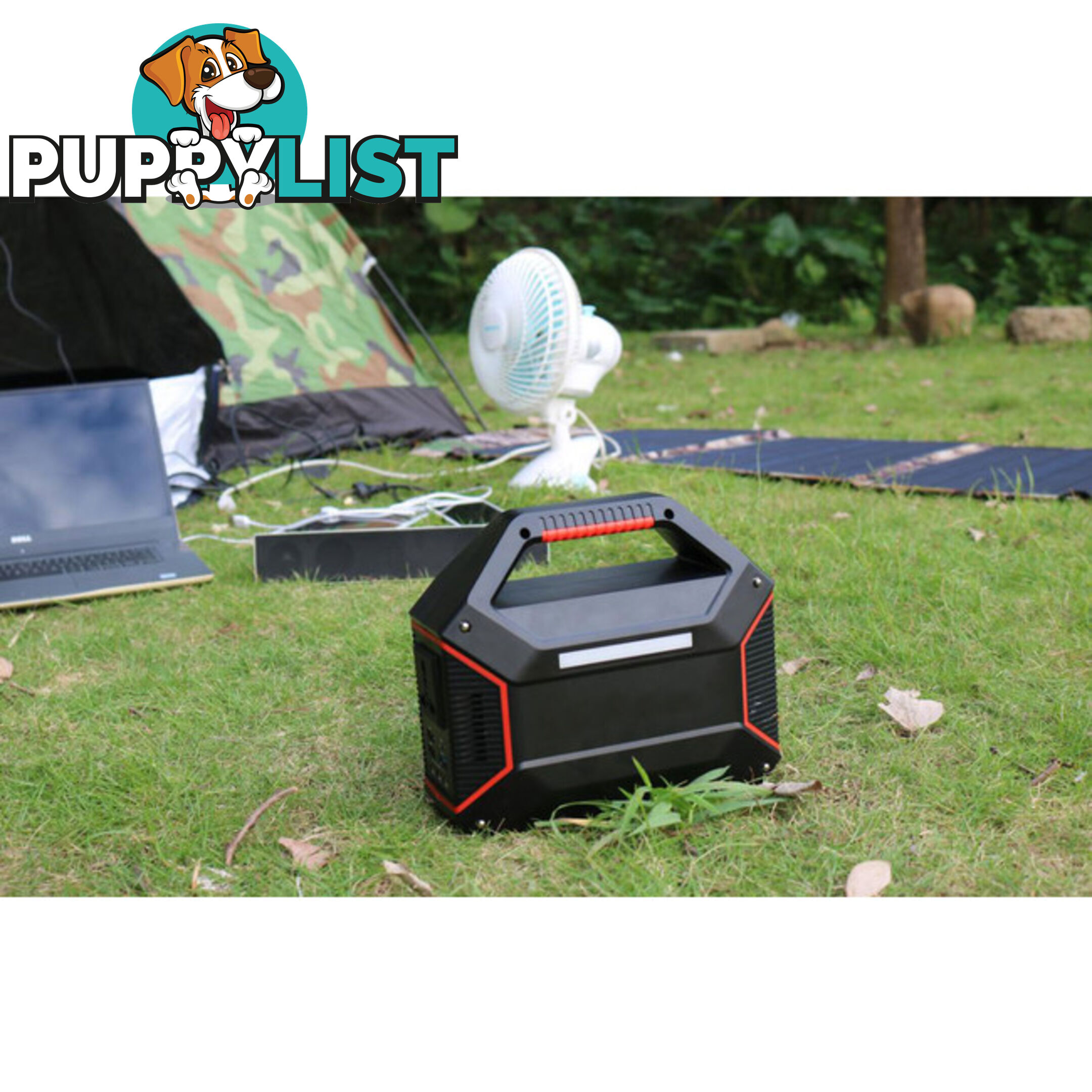 M8199A PORTABLE SOLAR POWER STATION 100W MPPT