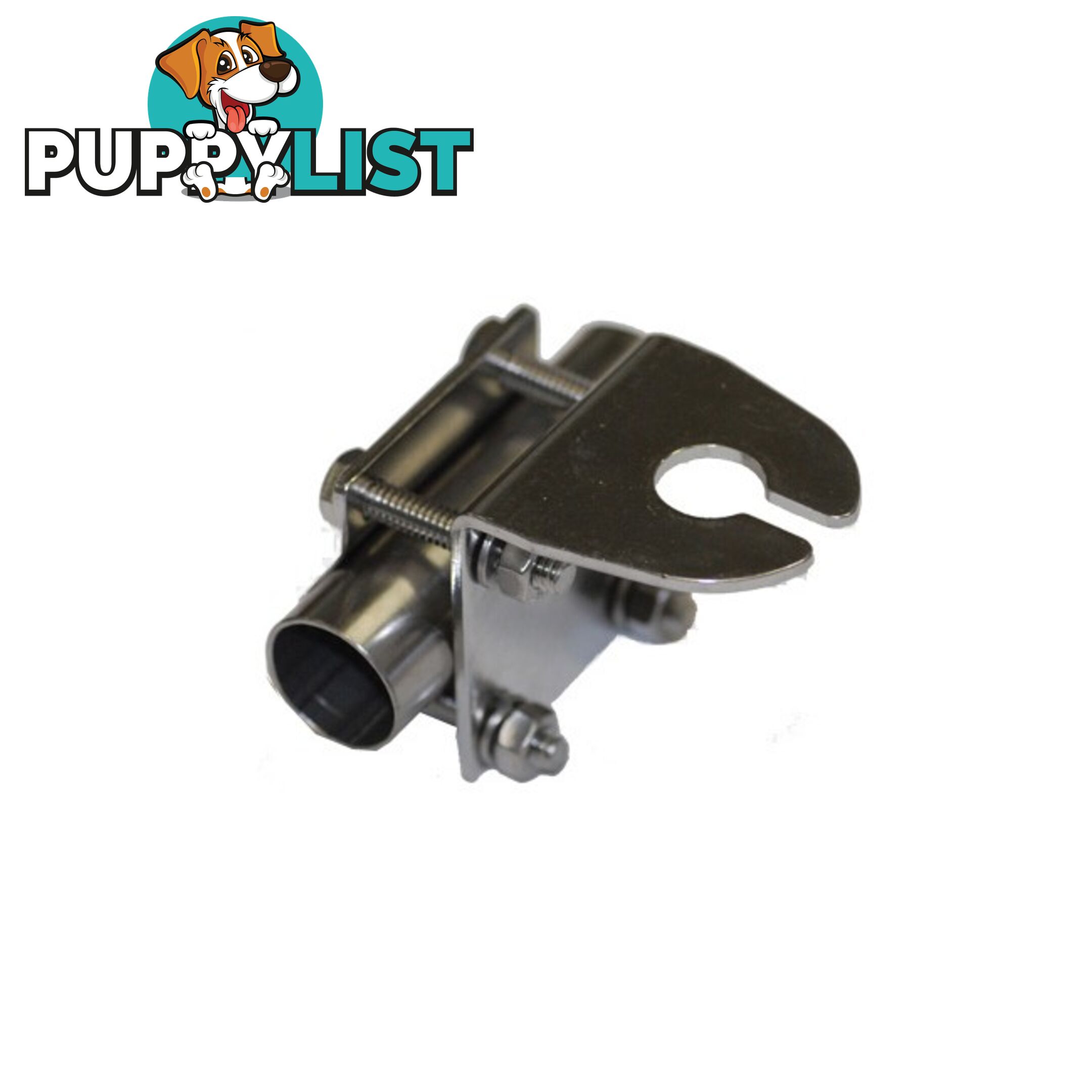 02728 BAR BRACKET STAINLESS STEEL MIRROR BULL BAR ANTENNA MOUNT