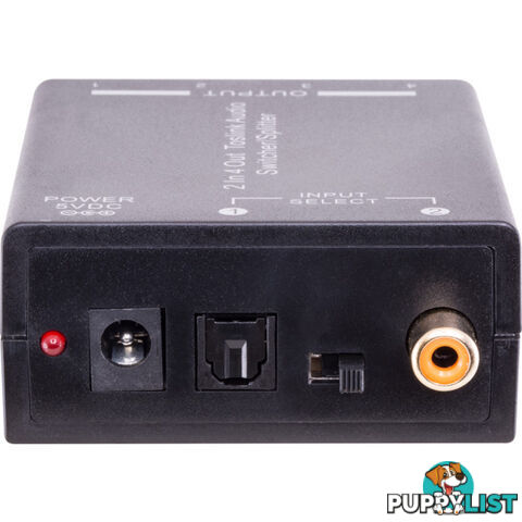 PRO1359 ACTIVE TOSLINK SPLITTER 2 IN 4 OUT SWITCHER/SPLITTER