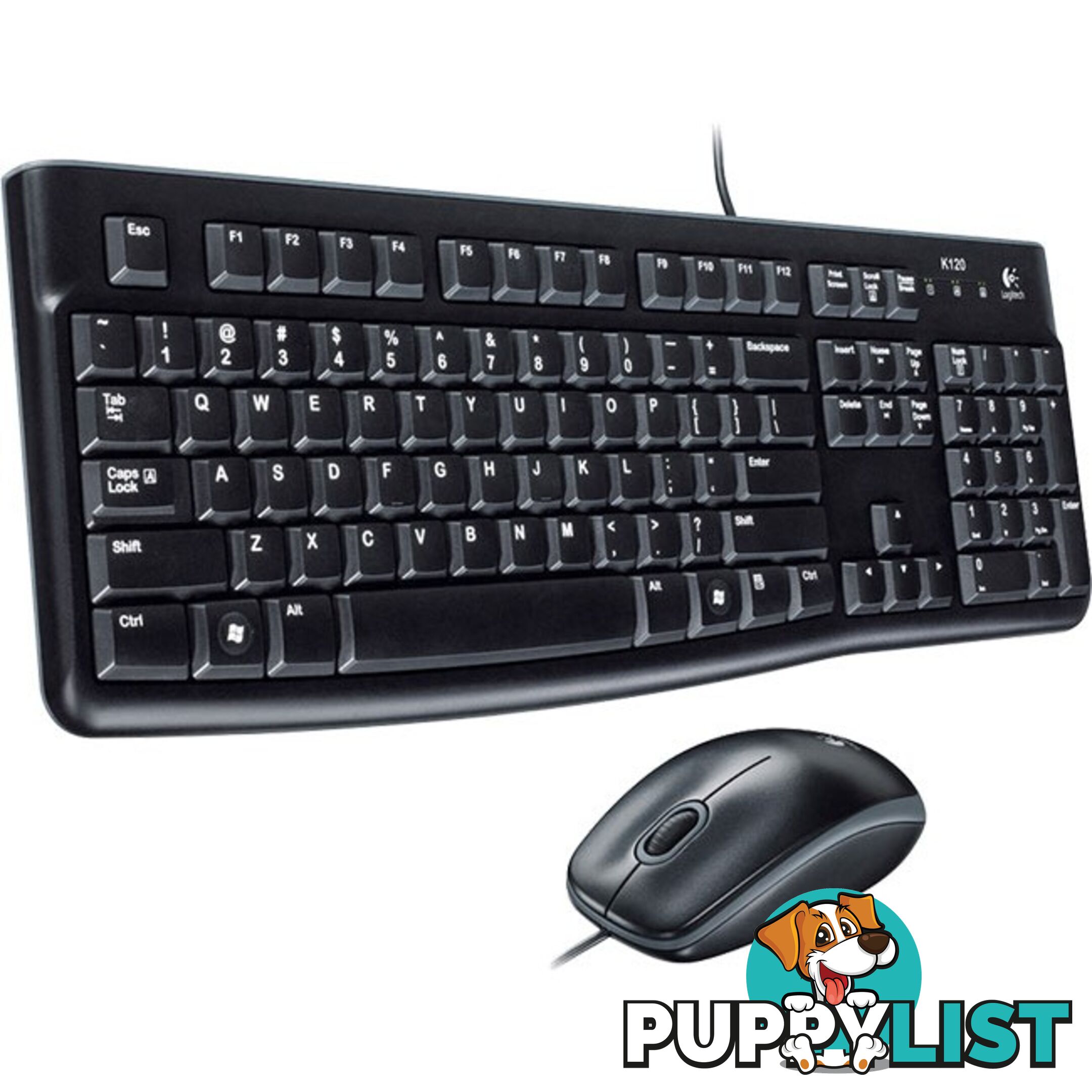 MK120 USB KEYBOARD AND MOUSE COMBO LOGITECH