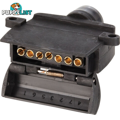 PS2051 7 PIN FLAT TRAILER SOCKET