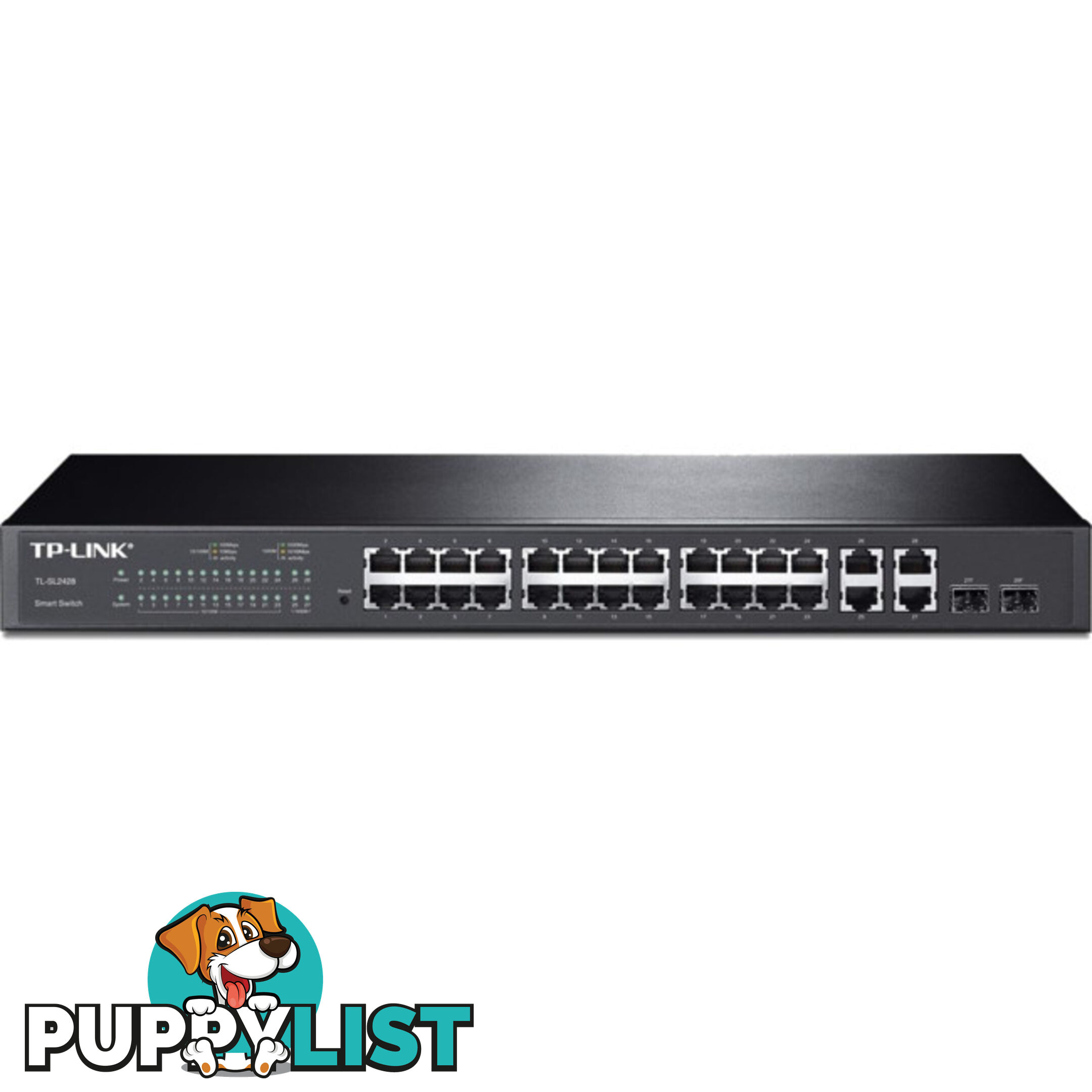 TL-SL2428P 24+4 PORT POE SMART SWITCH 180W TP-LINK SL2428P