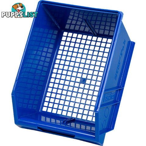 MESHPAK60BL MEDIUM PARTS DRAWER BLUE MESH BOTTOM