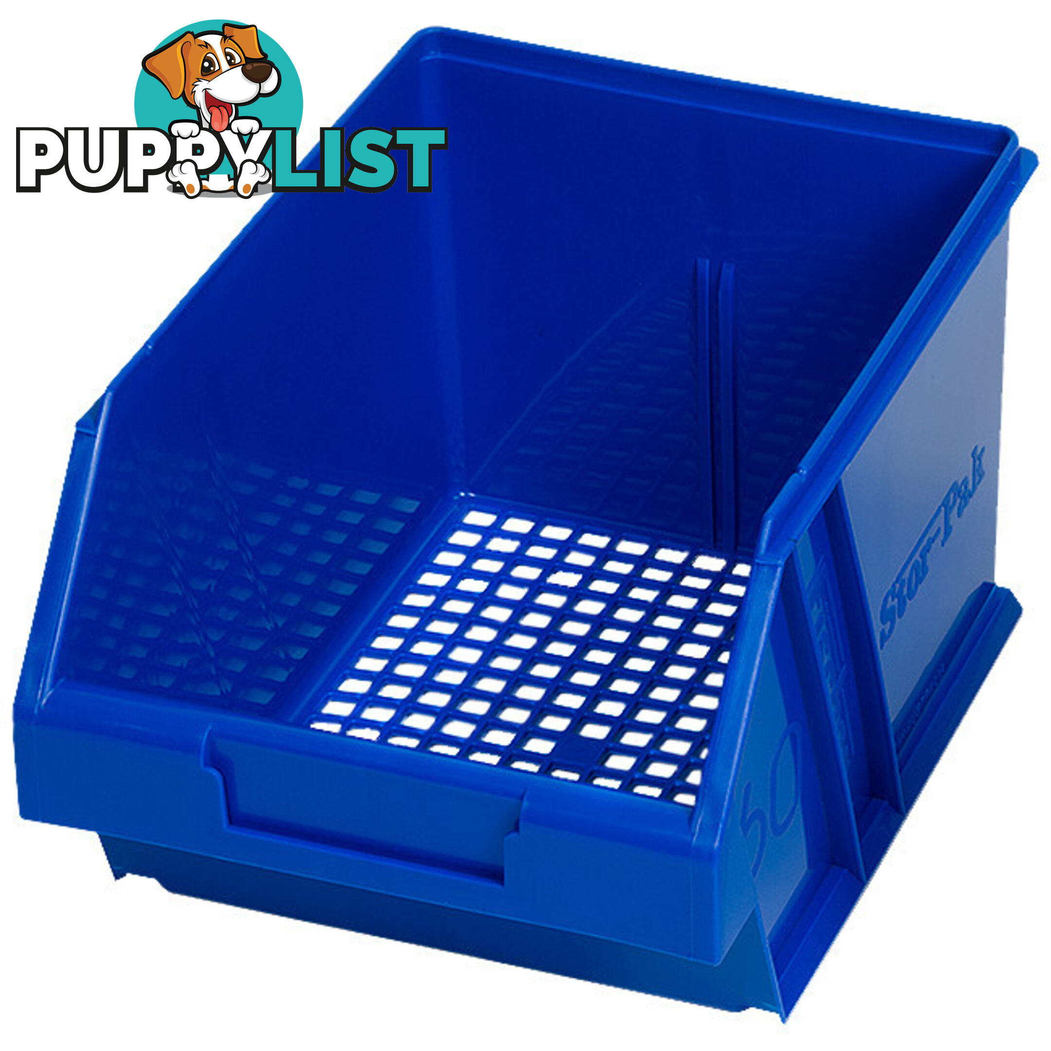 MESHPAK60BL MEDIUM PARTS DRAWER BLUE MESH BOTTOM