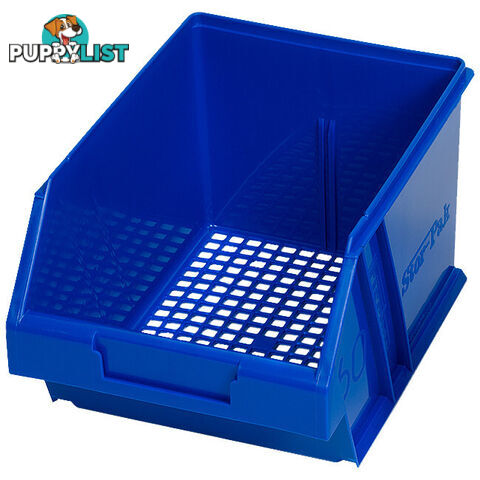 MESHPAK60BL MEDIUM PARTS DRAWER BLUE MESH BOTTOM