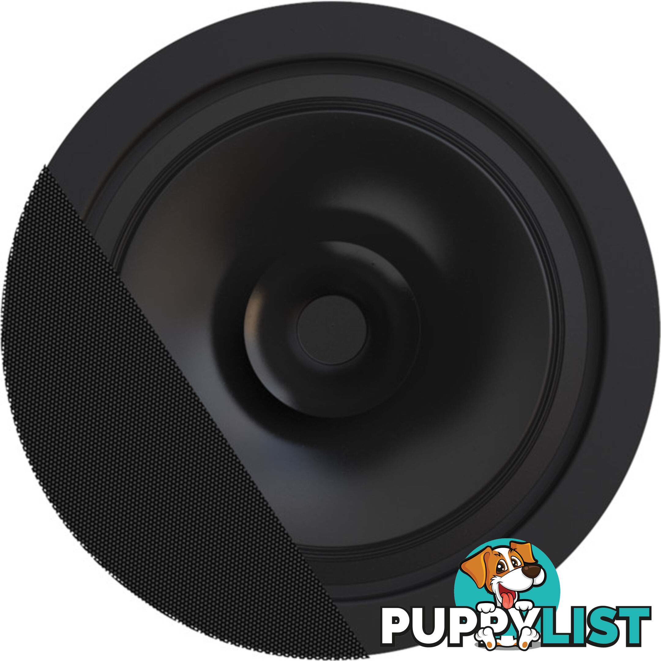 CENA706B SPRINGFIT 6.5" CEILING SPEAKER 8OHM & 100V IN BLACK