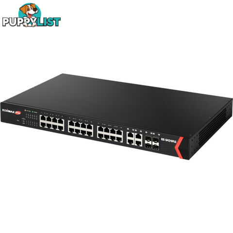 GS5424PLC 24 PORT GIGA POE SMART SWITCH 450W GIGABIT