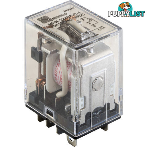 RET208A 240V AC 10A DOUBLE POLE RELAY 10A 250V AC / 30V DC