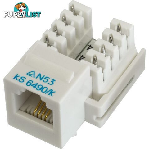 PK4500 RJ12 CAT3 MECHANISM SOCKET TO SUIT KEYSTONE OR CLIPSAL