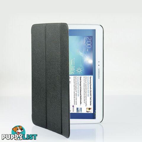 T3-10CASBLK GALAXY TAB3 10" SLIM CASE BLK TRI-FOLD MBEAT