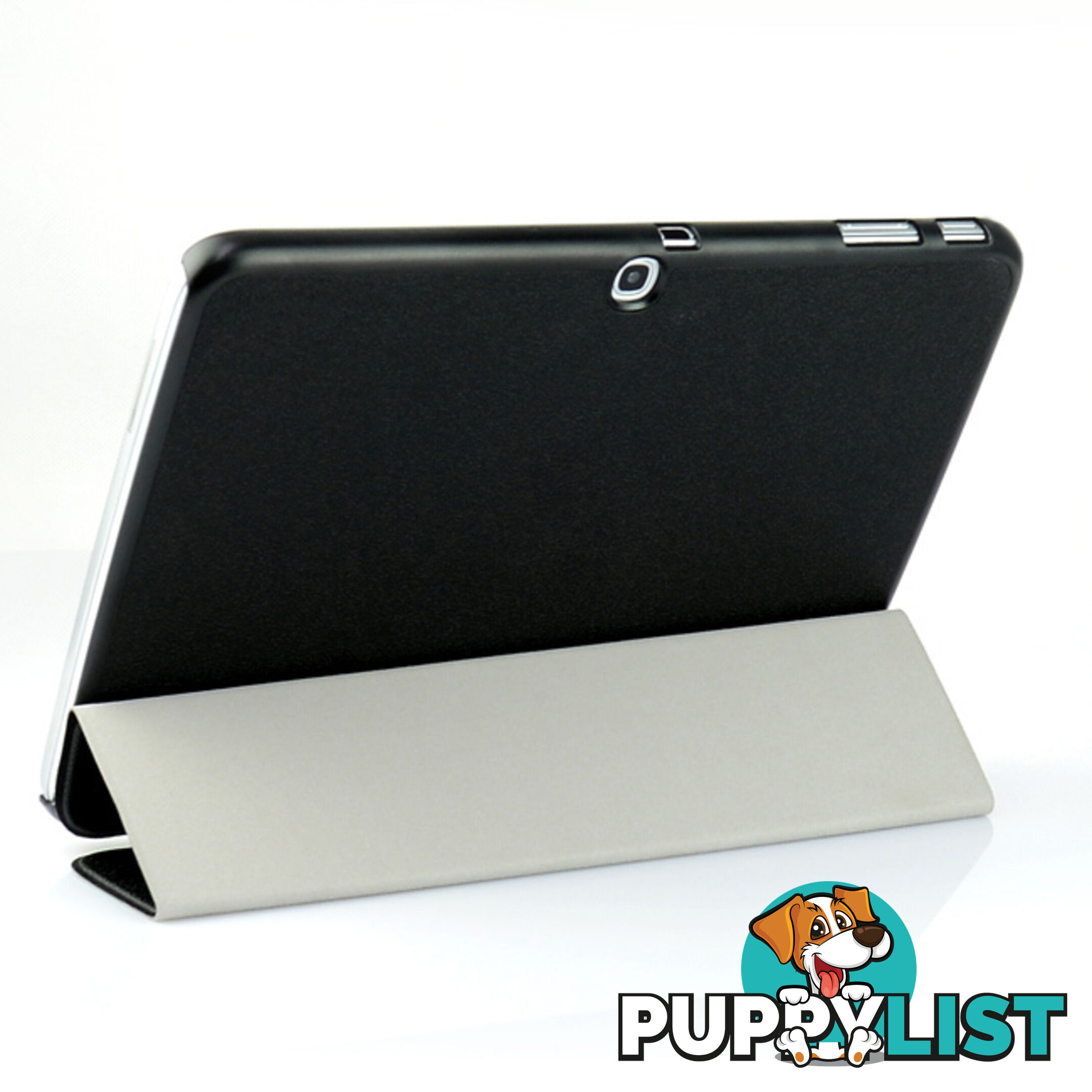 T3-10CASBLK GALAXY TAB3 10" SLIM CASE BLK TRI-FOLD MBEAT