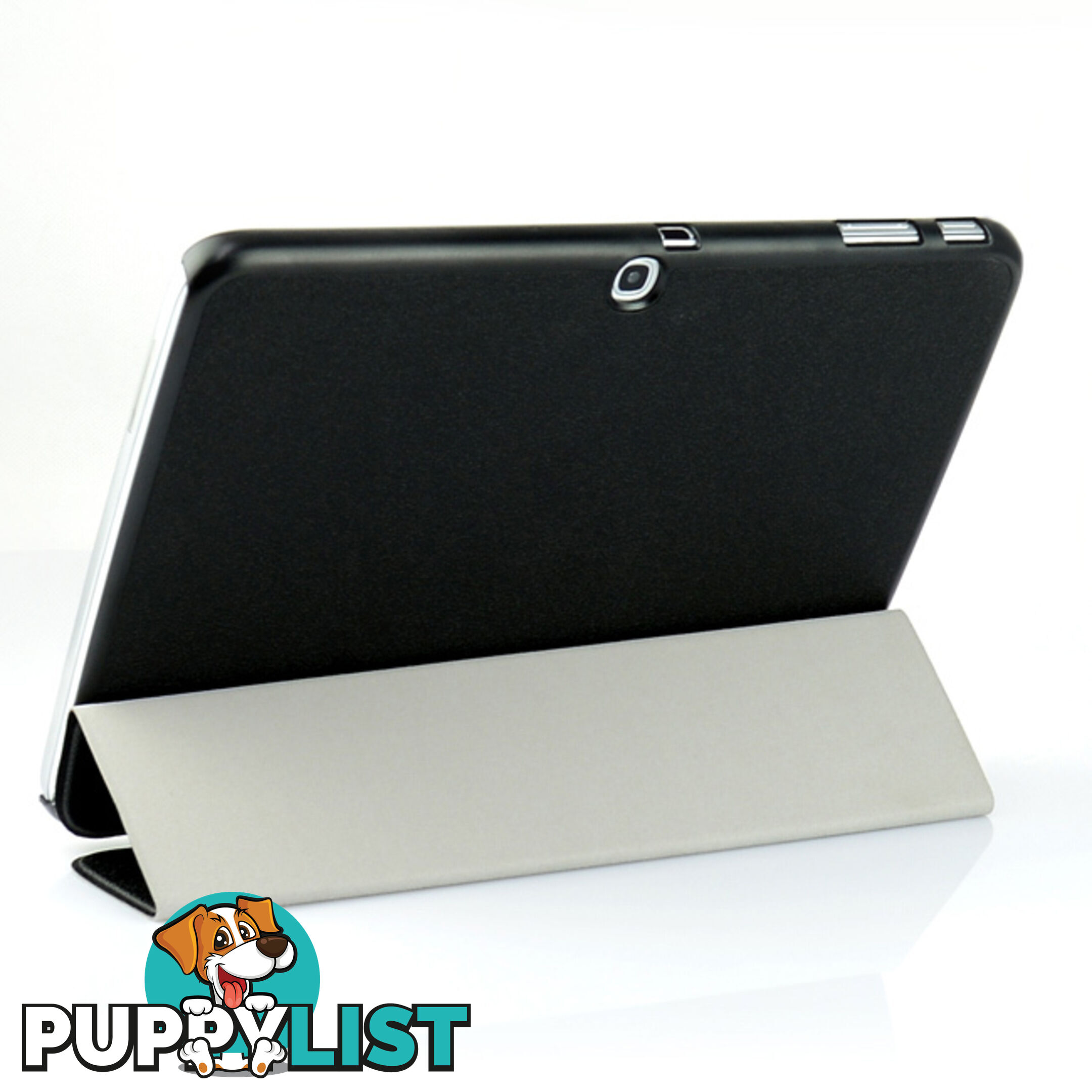 T3-10CASBLK GALAXY TAB3 10" SLIM CASE BLK TRI-FOLD MBEAT