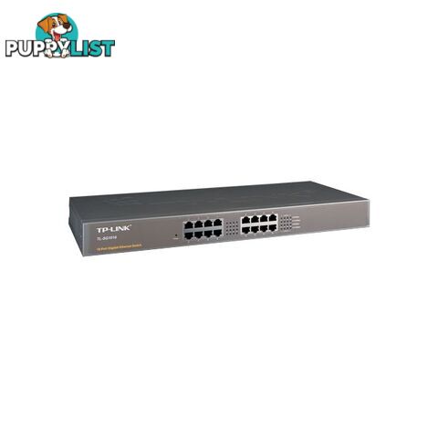 TLSG1016 16 PORT GIGABIT NETWORK SWITCH METAL RACK MOUNT 10/100/1000M