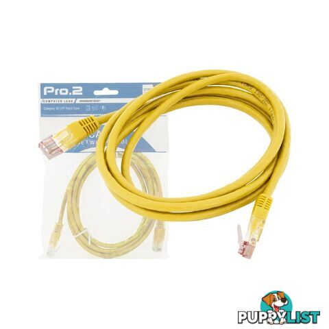 LC7154Y 15M YELLOW CAT5E PATCH LEAD PRO2