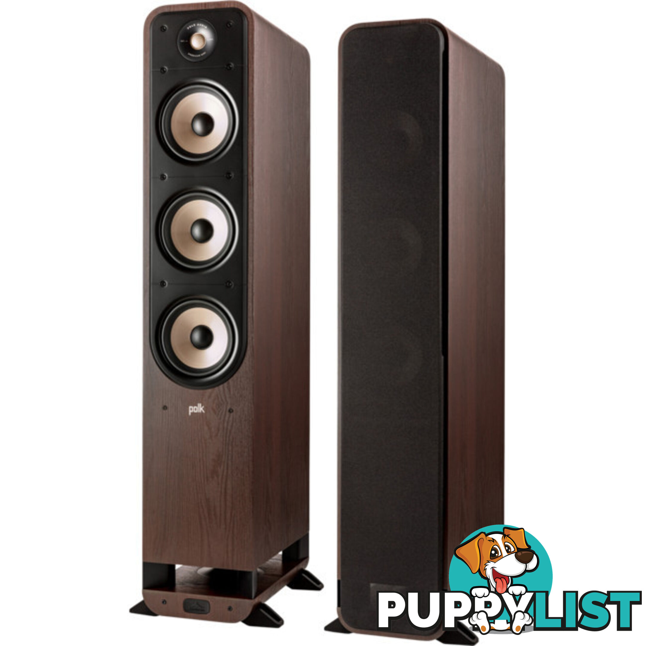 ES60BR SIGNATURE ELITE FLOOR STANDING SPEAKERS 2.5 WAY PAIR - BROWN